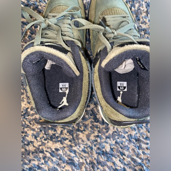 Jordan 4 Retro SE Craft Medium Green - Picture 7 of 8